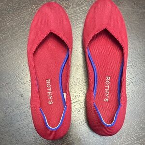 Rothy's Red Flats
